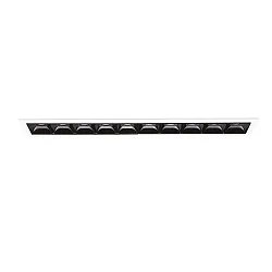 LED Deckeneinbaustrahler LIKA FI TRIM, IP20, eckig, 27.8cm, mit Blende, CRi >90, UGR <16, on-off, weiß, 21W 3000K 29°
