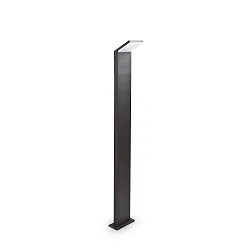 LED Outdoor Pollerleuchte STYLE, 100cm, 120°, 9W, 4000K, 1100lm, CRI>80, IP54, anthrazit