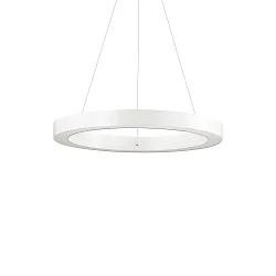 LED Pendelleuchte ORACLE ROUND, Ø 50cm, 28W 3000K 1500lm, Weiß