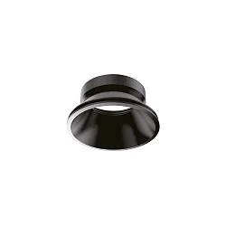 Reflektor RUND für LED Einbaustrahler DYNAMIC, symmetrisch, starr, Schwarz
