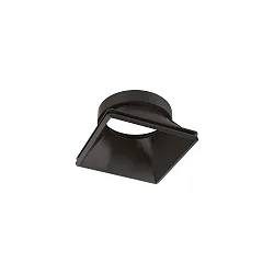 Reflektor ECKIG für LED Einbaustrahler DYNAMIC, symmetrisch, starr, Schwarz