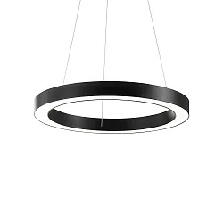 LED Pendelleuchte ORACLE ROUND, Ø 60cm, 33W 3000K 1880lm, Schwarz