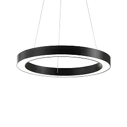 LED Pendelleuchte ORACLE ROUND, Ø 70cm, 35W 3000K 2160lm, Schwarz