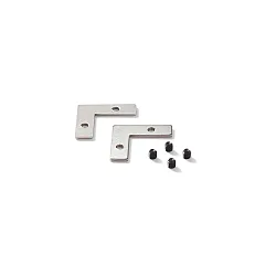 Verbindungs-Kit für Einbau-Aluminiumprofil SLOT RECESSED, Winkel Rechts-Links