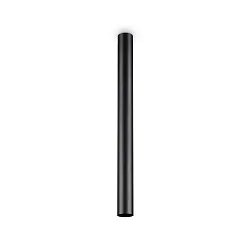 Ceiling luminaire LOOK, IP20, height 75cm / Ø 6cm, incl. GU10 7W 3000K, black