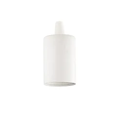 Leuchtmittelfassung LISCIO, zylindrisch, glatt, L 8.5cm / Ø 4cm, E27, kupfer brüniert