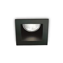 Einbau-Downlight FUNKY, IP20, 9 x 9cm, GU10 max. 50W, Schwarz