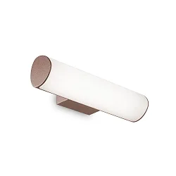 LED Außenwandleuchte ETERE, IP44, Breite 30cm, 10.2W 4000K 700lm, Kaffeebraun