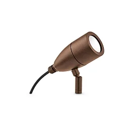 Outdoor Erdspießleuchte INSIDE, IP54, G9 max. 9W, Aluminium, Kaffeebraun