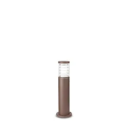 Outdoor Pollerleuchte TRONCO, Höhe 40,5cm, 1xE27, IP65, kaffeebraun