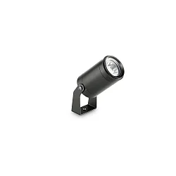 Outdoor LED Bodenstrahler STARLIGHT, IP68 IK07, 24V DC, Aluminium dunkelgrau, Ø 5cm, 5.5W 3000K 500lm 30°