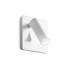 LED Doseneinbau-Wandspot LITE, 3W 3000K 130lm, mit Schalter, schwenkbar, Nickel