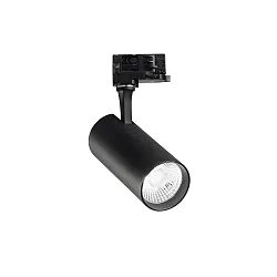 LED 3-phase Track spot FOX BIG, 25W 3000K 2500lm 35°, black