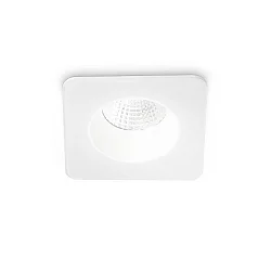 LED Deckeneinbauleuchte ROOM-65, eckig, 8W, 3000K, 800lm, weiß
