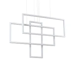 pendant luminaire FRAME adjustable IP20, white