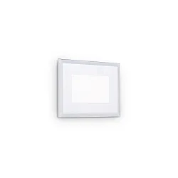LED Deckeneinbauleuchte INDIO, eckig, 5W, 3000K, 585lm, weiß