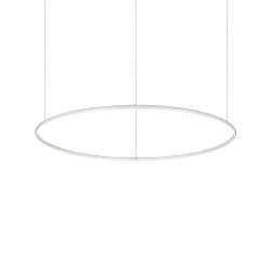 pendant luminaire HULAHOOP 1005 round, adjustable IP20, white