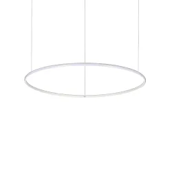 LED Pendelleuchte HULAHOOP, rund, Ø 815 mm, 40W, 3000K, 4000lm, IP20, höhenverstellbar, weiß