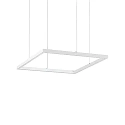 pendant luminaire ORACLE SLIM 50 square, adjustable IP20, white