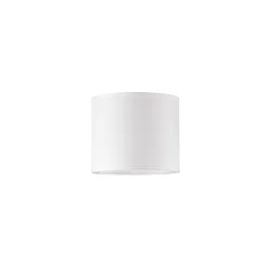 shade SET UP CILINDRO Ø 16.5CM cylindrical, increased fire protection, white