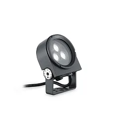 LED Bodenstrahler ULEX, 8,5W, 3000K, 640lm, IP65, schwenkbar, anthrazit