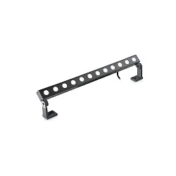 LED Linearstrahler THOR, 500 mm, 18W, 3000K, 1950lm, IP65, schwarz