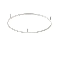 LED ceiling luminaire ORACLE SLIM, Ø 90cm, 51W 3000K 4060lm, white / opal