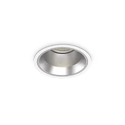 LED Deckeneinbauleuchte OFF, rund, Ø 110 mm, 15W, 3000K, 1500 lm, IP20, weiß