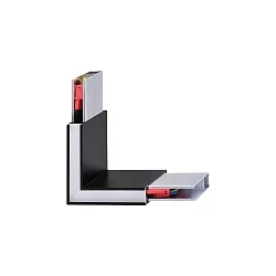 Eckverbinder für LED Wandleuchte LINUS, 90°, 4000K, schwarz