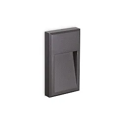 outdoor wall luminaire FEBE square IP65, anthracite