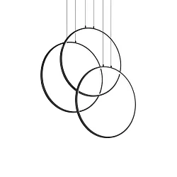 pendant luminaire FRAME adjustable IP20, black