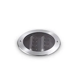 LED Boden-Einbauleuchte TAURUS PT D17 ACCENT ROUND, IP67 IK09, 17cm, 14W 3000K 1050lm 28°, CRi >90, begehbar, schwenkbar