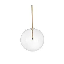 pendant luminaire EQUINOXE SP1 1 flame G4 IP20, brass