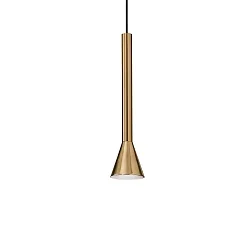 pendant luminaire DIESIS 1 flame, adjustable IP20, brass
