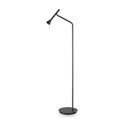 LED Stehleuchte DIESIS, 7W, 3000K, 660lm, Lichtverteiler dreh- und schwenkbar, mit integriertem Schalter
