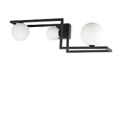 Deckenleuchte ANGOLO PL3, G9, schwarz