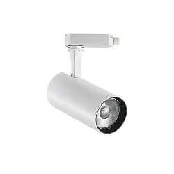 LED 3-Phasen Strahler FOX 25W BIG ON-OFF, CRi >90, schaltbar, verstellbar, 3000K 2160lm 35°, weiß