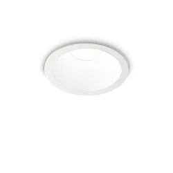 LED Decken-Einbauleuchte GAME TRIM ROUND, IP40 IK06, Ø 8.5cm, 11W 2700K 36°, CRi >90, UGR <19, on-off, weiß