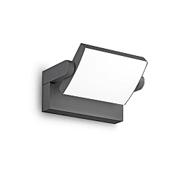 Outdoor LED Wandleuchte SWIPE AP, IP54, 20.5W 3000K 1390lm 105°, neigbar, CRi>90, on-off, anthrazit