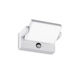 outdoor wall luminaire SWIPE AP PIR with sensor, tiltable, with diffuser IP54, grey 