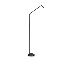LED Stehleuchte EASY, 3,5W, 3000K, 230lm, CRI>90, IP20, schwarz