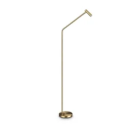 LED Stehleuchte EASY, 3,5W, 3000K, 230lm, CRI>90, IP20, messing