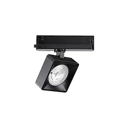 3-phase spot POV TRACK LED square, with adapter LED IP20, black