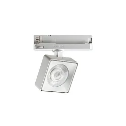 LED 3-Phasen-Strahler POV TRACK, IP20, 22W, 3000K, 1750lm, quadratisch, weiß