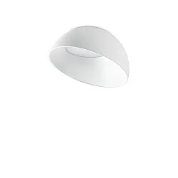 LED Deckenleuchte COROLLA, ØxH: 35x22cm, 24W, 3000K, 2800lm, CRI>80, IP20, weiß