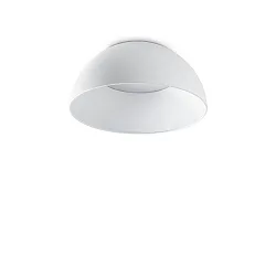 LED Deckenleuchte COROLLA, ØxH: 35x16cm, 24W, 3000K, 2800lm, CRI>80, IP20, weiß