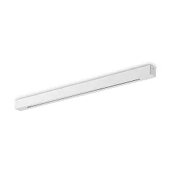 Baldachin LINEAR ALL IN, eckig, 4-fach, 73cm, verdeckte Kabel-Auslässe (fix), mit Zugentlastung, weiß