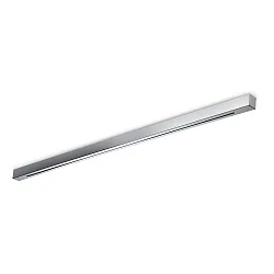 Baldachin LINEAR ALL IN, eckig, 6-fach, 120cm, verdeckte Kabel-Auslässe (fix), mit Zugentlastung, weiß