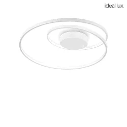 LED Deckenleuchte OZ DALI, IP20, Ø 60cm, CRi >90, schaltbar, 48W 3000K, weiß