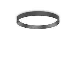 LED Deckenleuchte FLY PL D45, 87°, 26W, 3000K, 3900lm, IP40, schwarz